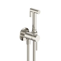AQM6217BN Siena Готовый комплект гигиенического душа (скрытый монтаж, латунная лейка), никель шлифованный