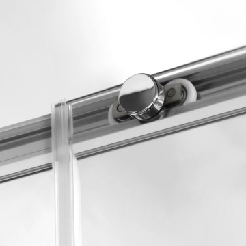 Душевой уголок Слим-У (Slim-U) VSR-2SU9012CLB, 1200*900, м.черный, стекло прозрачное