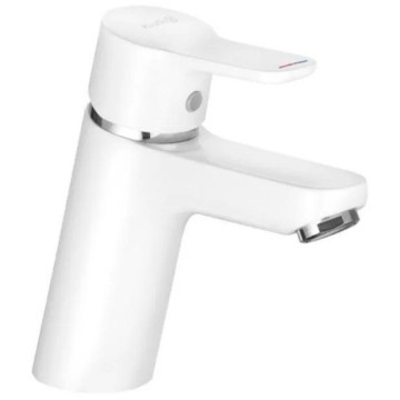 Смеситель для раковины Kludi Pure&Easy белый/хром 370289165