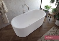 Акриловая ванна CEZARES METAURO-INT-Central-180-80-60-W-MATT