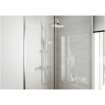 Душевая система Hansgrohe Vernis Shape Showerpipe 230 1jet Green с термостатом 26318000 хром