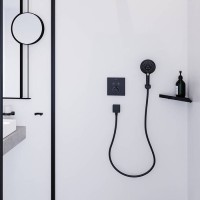 Угловая корзинка Hansgrohe AddStoris, 41741670, Черный матовый