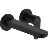Смеситель для раковины Hansgrohe Rebris S (72528670) внешняя часть, черный хром матовый