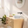 Смеситель для раковины Hansgrohe Rebris S (72528670) внешняя часть, черный хром матовый