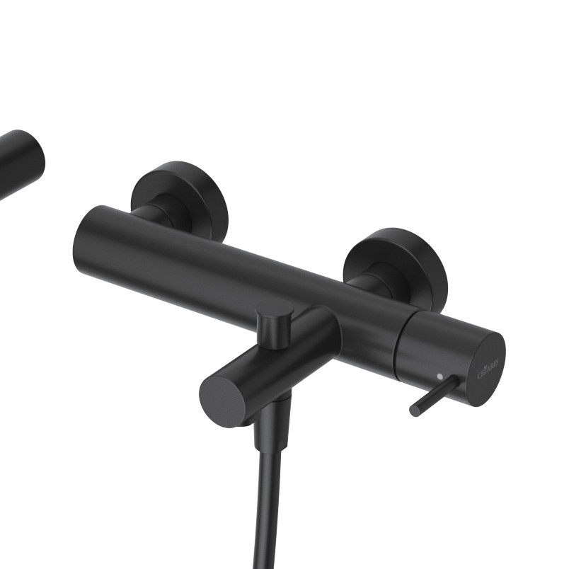 Смеситель для ванны и душа CEZARES LEAF-VD-L-NOP