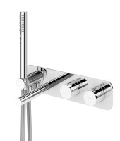 Встраиваемый термостатический смеситель для ванны и душа однорычажный CEZARES CZR-B-VDM1-T-01