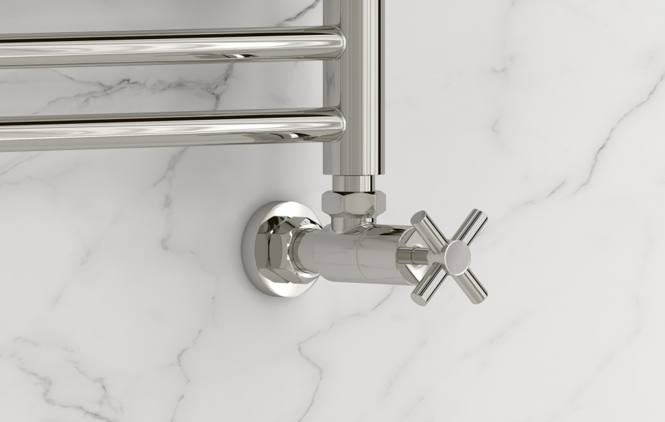 Вентиль угловой крест (G 1/2" НР х G 3/4" НГ)