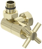 Вентиль 3D левый крест (G 1/2" НР х G 3/4" НГ)