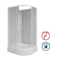 Душевая кабина Niagara Promo P100/70/26L/MT/BK (100х70х195) 4 места