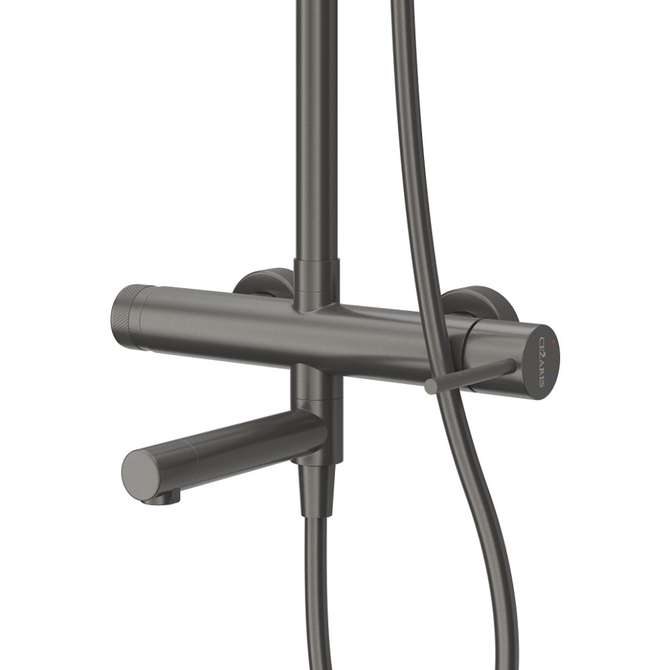 Душевая стойка со смесителем и изливом CEZARES RELAX-CVD-GM