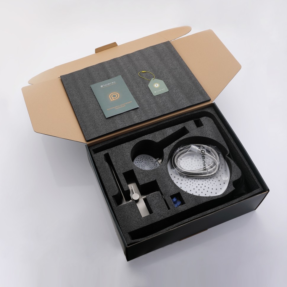 Душевая система Splenka для ванны и душа S222.24.05 Сатин