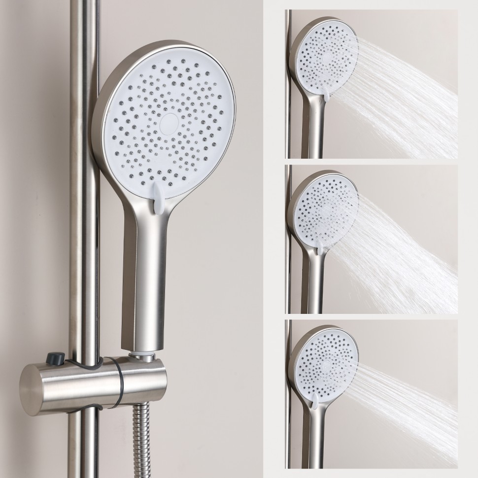 Душевая система Splenka для ванны и душа S222.24.05 Сатин