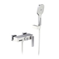 Смеситель для ванны с душем Timo Torne 4314/00-16Y хром-белый