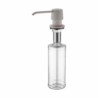 Дозатор для жидкого мыла SAUBER, D001-328, бежевый, Paulmark