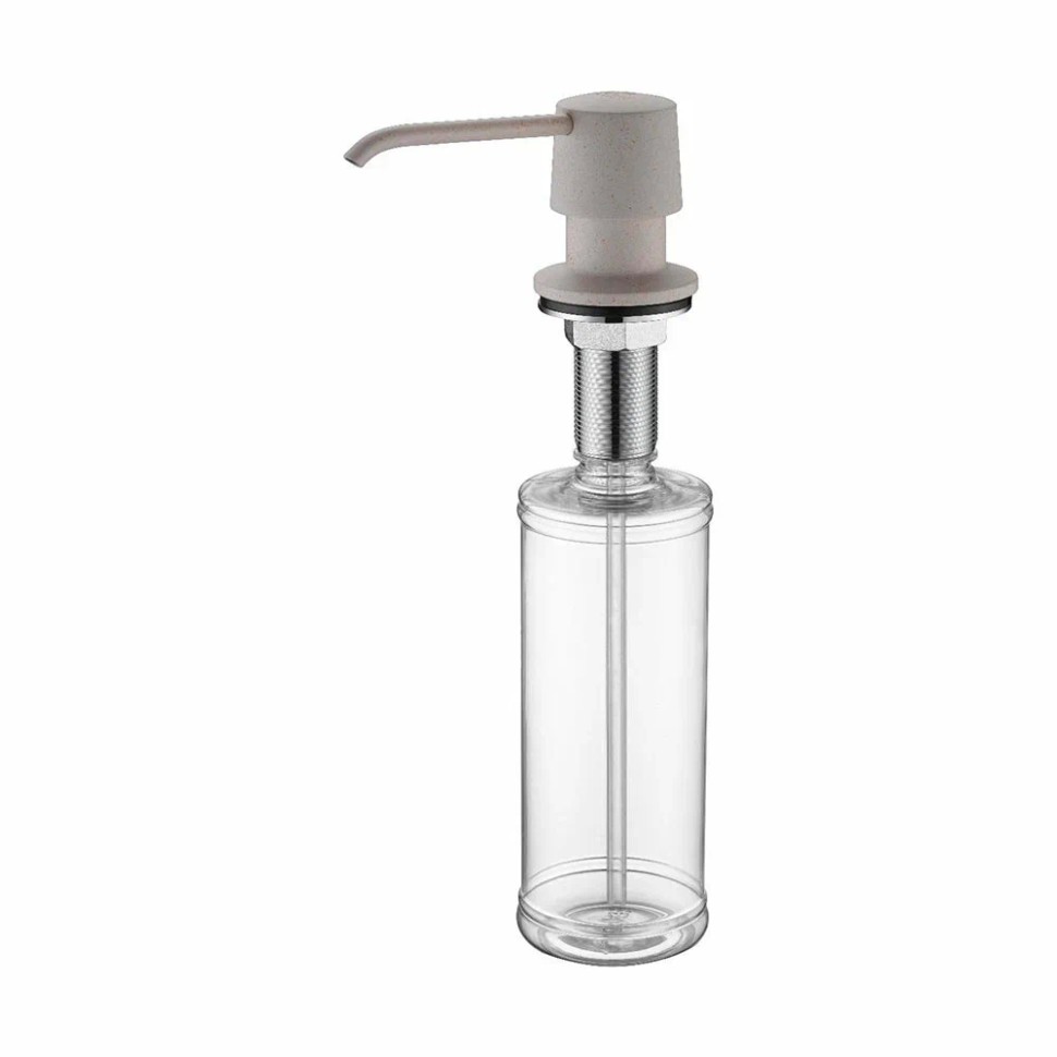 Дозатор для жидкого мыла SAUBER, D001-328, бежевый, Paulmark