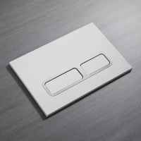 Кнопка смыва Veconi FLUSH V13, FLV13-CM, 240х162х7, пластик, хром матовый,  кайма - хром глянец