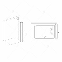 Боковая панель RGW Z-12 (Прозрачное, 900)