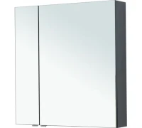 Зеркальный шкаф Aquanet Алвита New 80 Антрацит
