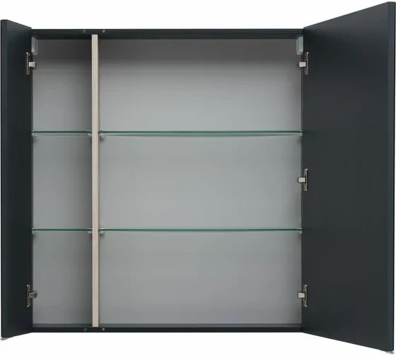 Зеркальный шкаф Aquanet Алвита New 80 Антрацит