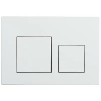 Кнопка смыва Veconi FLUSH V4, белый глянец