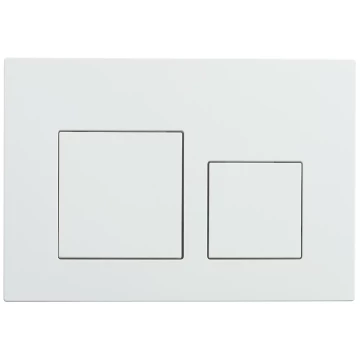 Кнопка смыва Veconi FLUSH V4, белый глянец