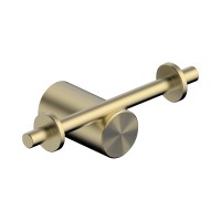 Крючок двойной ABBER Osten 316 AA1852BG брашированное светлое золото