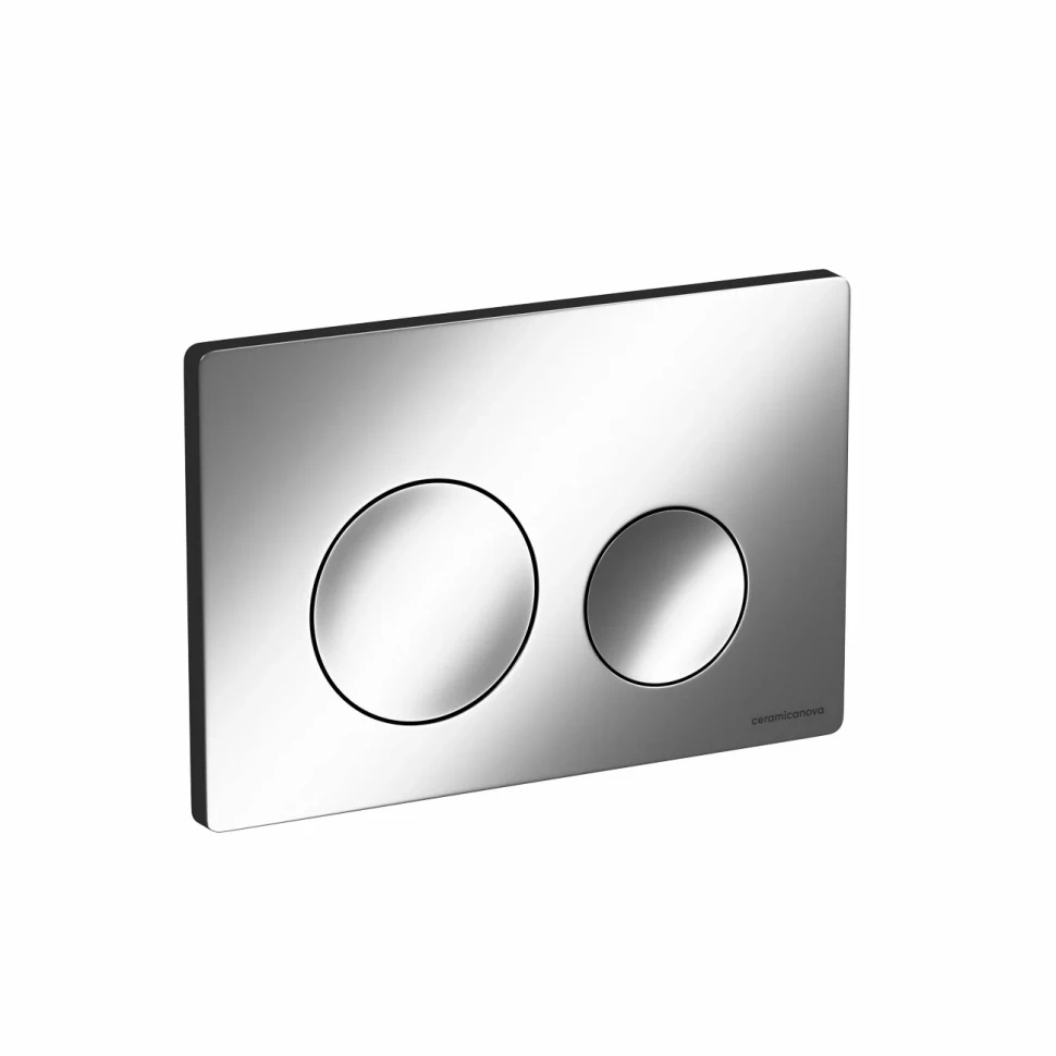 Кнопка смыва Balance, клавиши Circle, цвет хром матовый,арт. CN12-001M