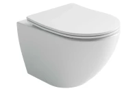 Подвесной унитаз Metropol Торнадо безоободковый белый