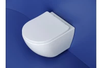 Подвесной унитаз Metropol Торнадо безоободковый белый