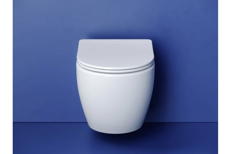 Подвесной унитаз Metropol Торнадо безоободковый белый