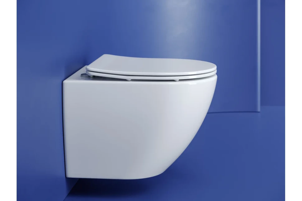 Подвесной унитаз Metropol Торнадо безоободковый белый