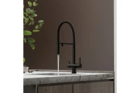 Смеситель для кухни SANCOS Imola с возможностью подключения фильтра для воды, цвет вороненая сталь, арт. SC4010GG