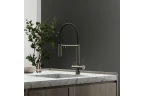 Смеситель для кухни SANCOS Imola с возможностью подключения фильтра для воды, цвет вороненая сталь, арт. SC4010GG