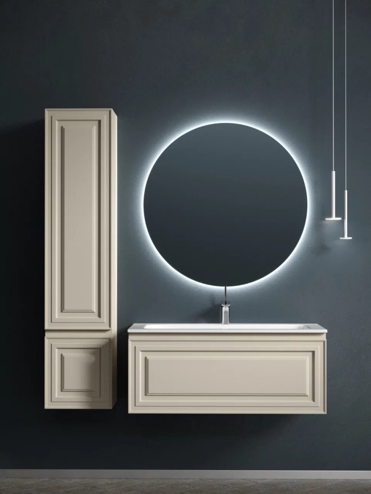 Тумба подвесная SANCOS Very 995х445х406, c одним ящиком оснащенным доводчиками, Beige Soft , арт.VR100CE