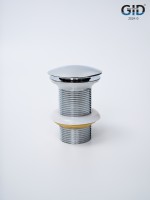 Донный клапан Gid без перелива Ch100 73302K хром 7x7x10