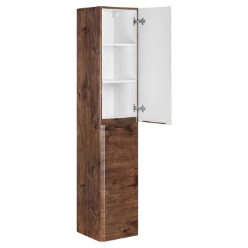 Шкаф Паола (Paola) VSC-2P170RW-L подвесной, 1700*350*350, Темное дерево (R.Wood), левый
