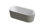 Акриловая ванна CEZARES METAURO-INT-Central-180-80-60-G-W-MATT