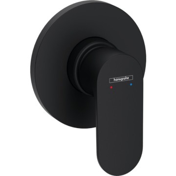 Смеситель для ванны Hansgrohe Rebris S (72649670) внешняя часть, черный хром матовый