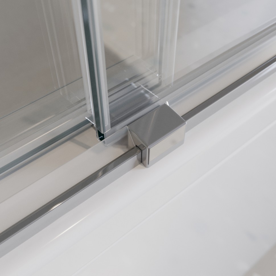 Душевая шторка на ванну CEZARES TANDEM-SOFT-VF-2-190/145-C-Cr-IV