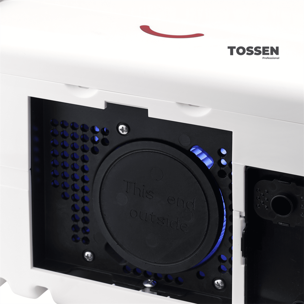 TOSSEN DH 1615 PW - погружная сушилка для рук (коллекция «Классический белый»)