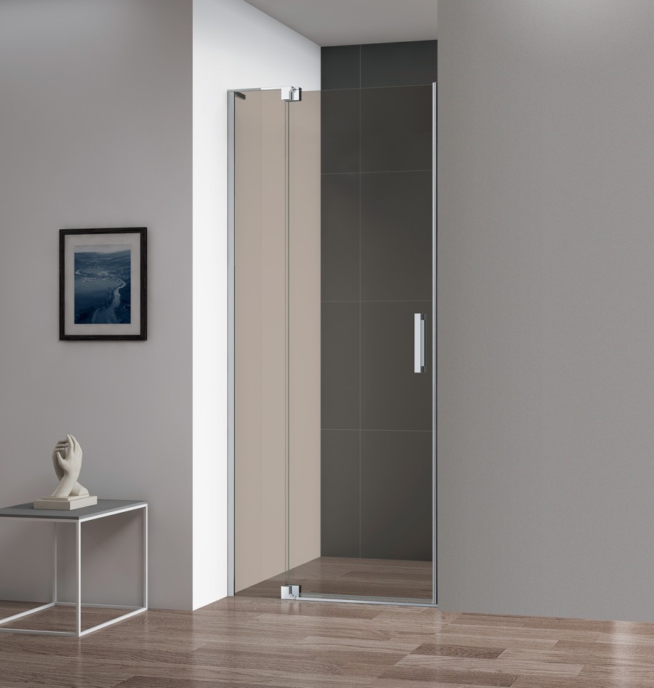 Душевая дверь в нишу CEZARES SLIDER-B-1-70/80-C-BORO