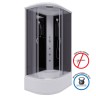Душевая кабина Niagara Classic NG-2510-14RG (120х80х215) высокий поддон(40см),стекло тонированное,4 места