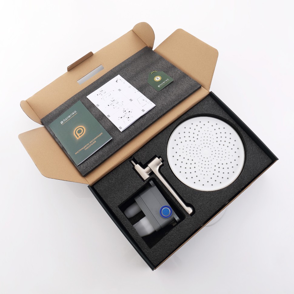 Душевая система Splenka встраиваемая S222.27.05 Сатин