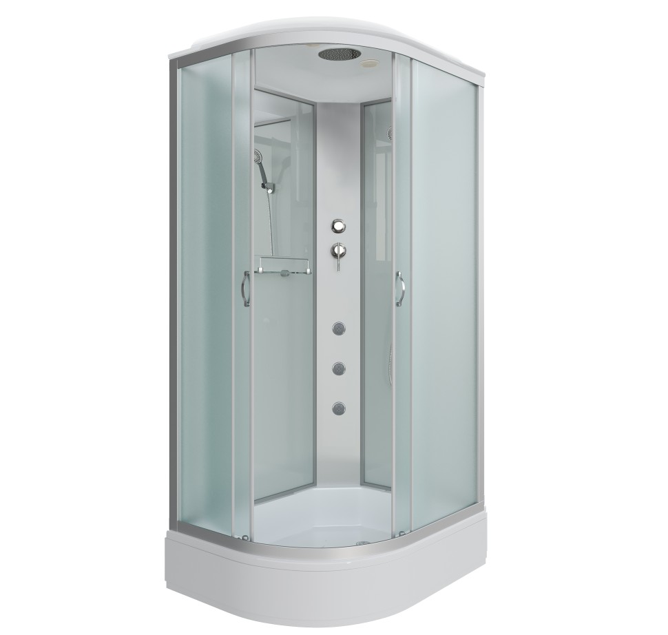 Душевая кабина Niagara Classic NG-33184-14RG (110х80х215) средний поддон(26см),стекло матовое,4 места