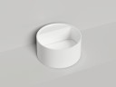 Раковина накладная ARMONIA ROUND TOP 02  без отверстия под смеситель 450х450х250 S-Stone Матовое