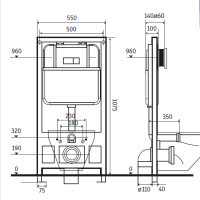 Инсталляция 811CL Ceramalux