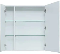 Зеркальный шкаф Aquanet Алвита New 80 Белый матовый