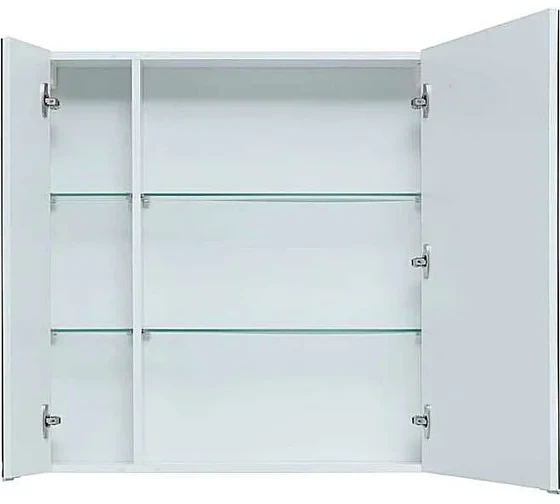 Зеркальный шкаф Aquanet Алвита New 80 Белый матовый