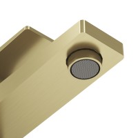 Смеситель для раковины высокий Grossman Classic 520.K35.04.320 золото сатиновый,1 место