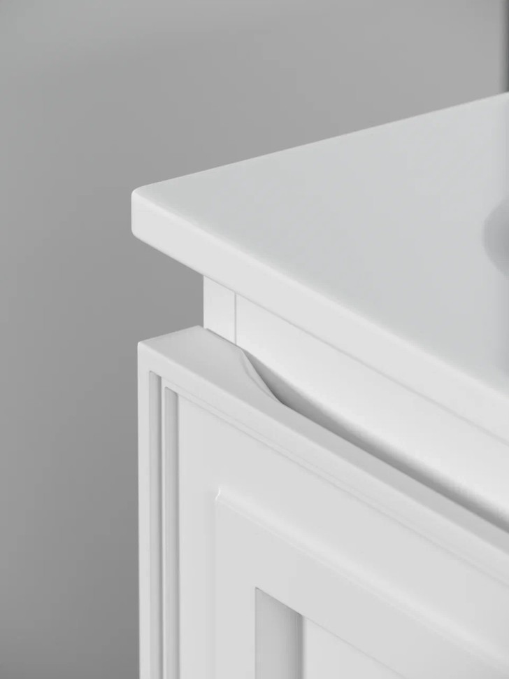 Тумба подвесная SANCOS Very 995х445х406, c одним ящиком оснащенным доводчиками, правая , Bianco , арт.VR100RW